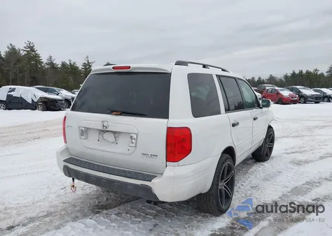 2005 Honda Pilot Ex-L from USA, damaged, VIN 2HKYF18755H552631